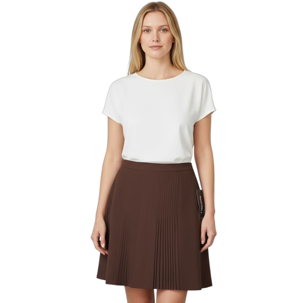 Worthington Works Stretch Separates A-line Skirt Size 8